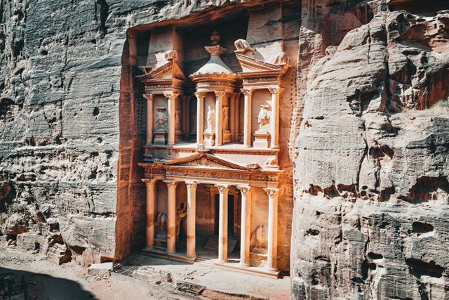 The Treasury at Petra, Jordan